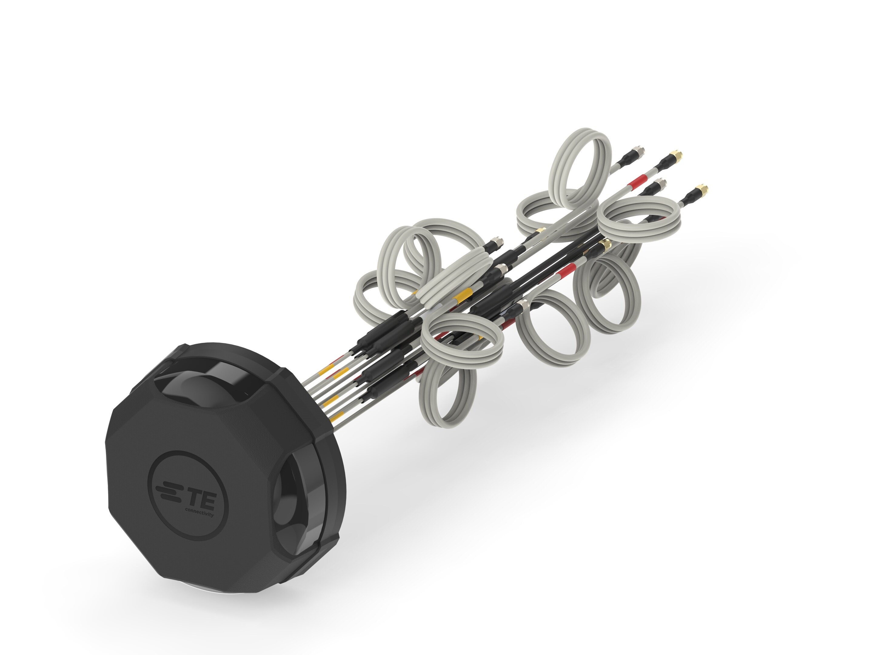 TE Connectivity L000434-08 Dome Multi-Band Antenna with SMA, SMA RP Connector, 4G, 4G (LTE), 5G (LTE), Bluetooth (BLE),