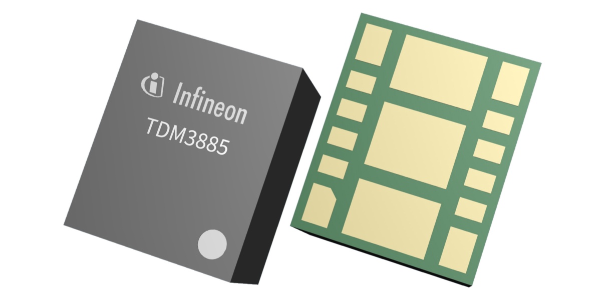 Infineon TDM3885XUMA1, 3-Channel DC-DC, Voltage Regulator, 4 A, 0.5/5 V 600 kHz, PG-LGA-15-2 15-Pin