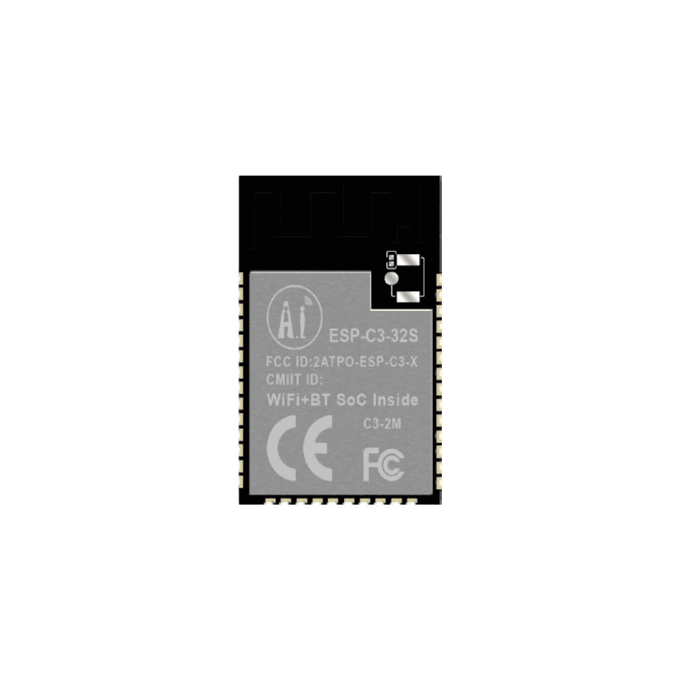 RF Solutions ESP32-C3-32S 3.0 → 3.6V dc WiFi Module, Bluetooth Low Energy (BLE), WiFi ADC, GPIO, I2C, SPI, UART