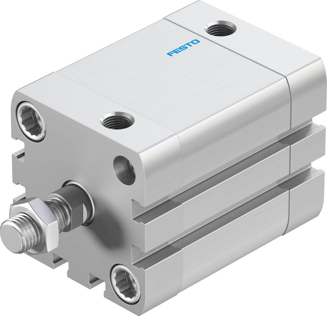 Festo Pneumatic Cylinder - 536294 40 mm Bore, 30 mm ADN Series, Double Acting Acting