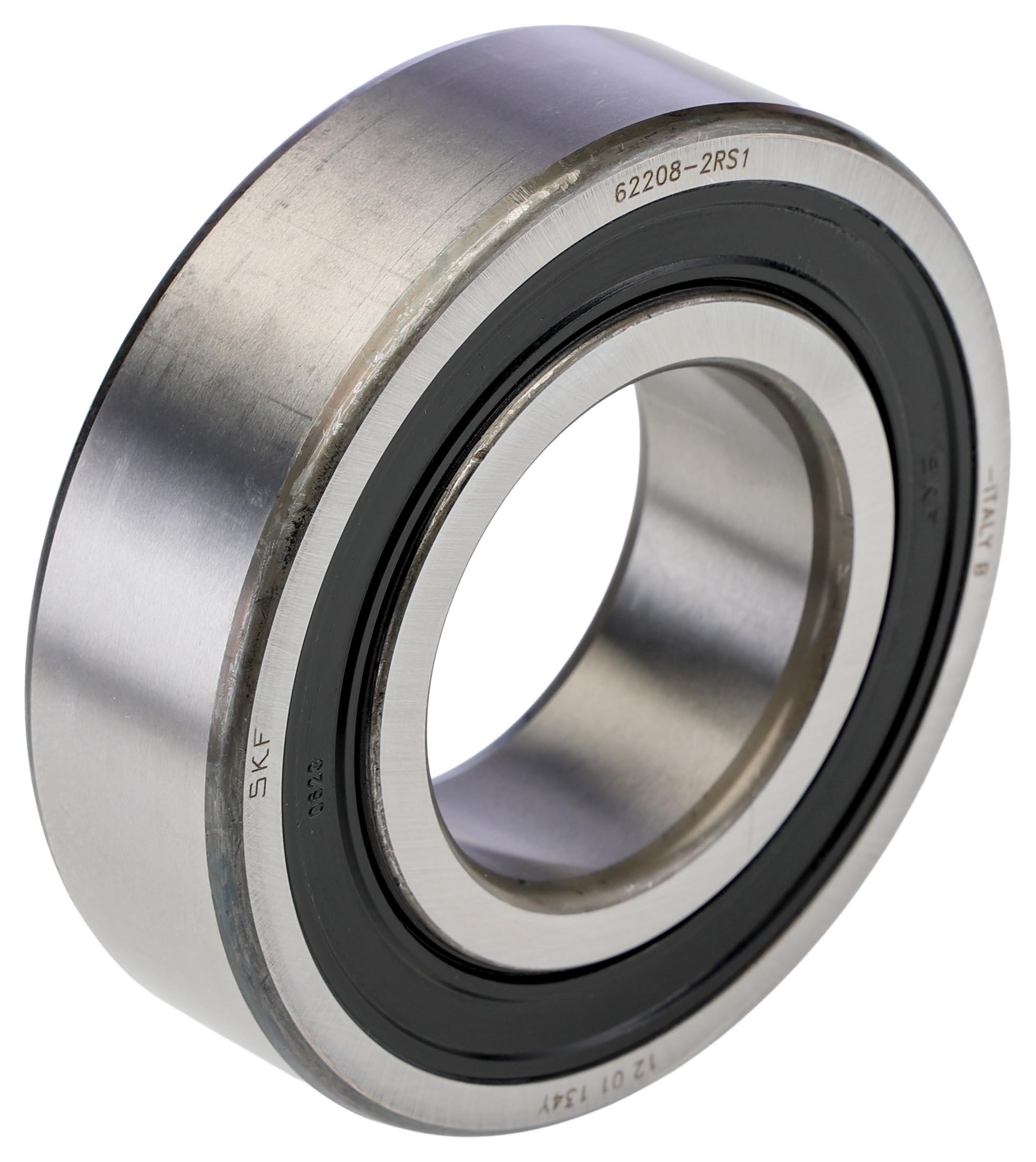 SKF 62208-2RS1 1 Row Ball Bearing - 40 mm ID, 80 mm OD