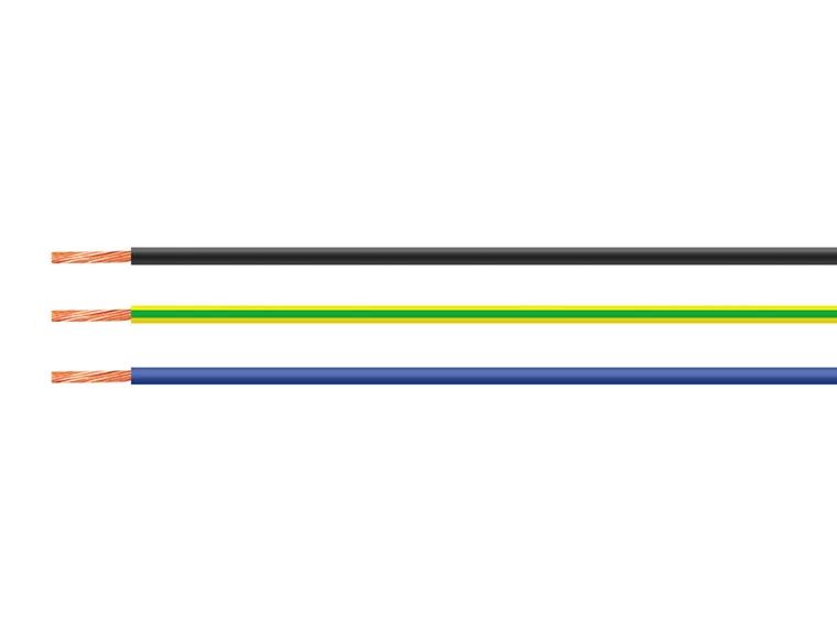 Helukabel H05Z-K Series Black 1 Hook Up Wire, 18, 52890
