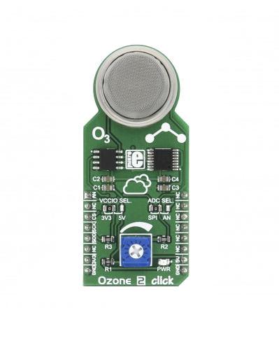 MikroElektronika Ozone 2 Click Different Ozone Concentration Detectors