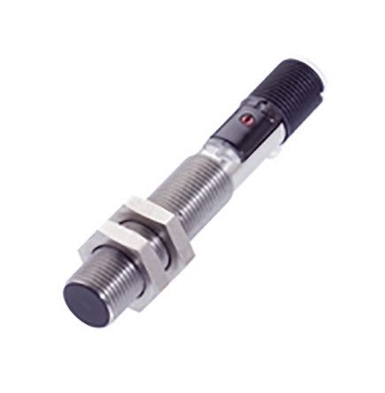 BALLUFF Capacitive Threaded Barrel Proximity Sensor, M12, 4 mm Detection, PNP NO, 10 → 30 V dc