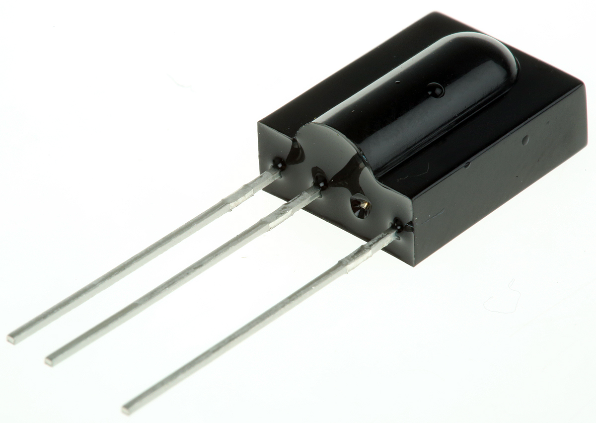 Vishay TSMP1138, 40kHz IR Receiver ±55 °, 30m Range, 2.5 V - 5.5V, Through Hole, 10 x 4 x 12.5mm