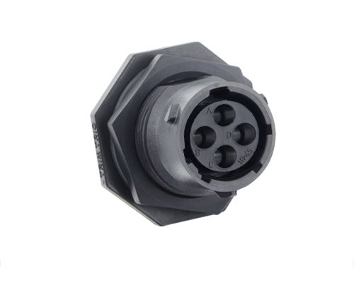 Souriau Sunbank by Eaton Circular Connector, 4 Contacts, Cable, Standard Connector, Socket, Female, IP68, IP69K, UTSX