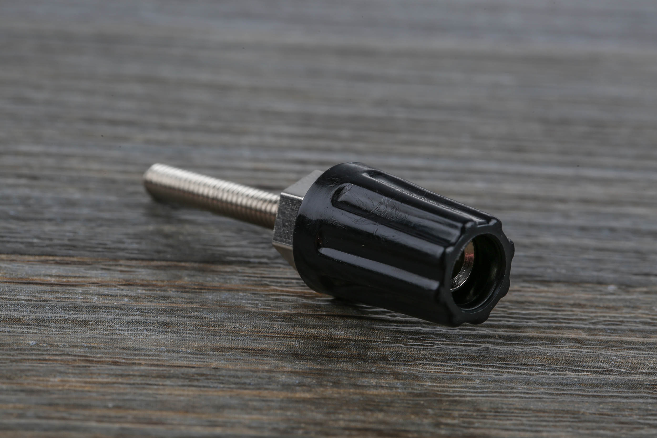 RS PRO 16A, Black Binding Post With Brass Contacts and Nickel Plated