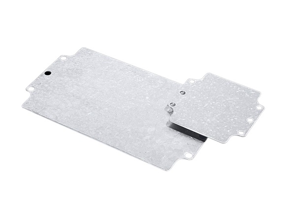Rittal Sheet Steel Mounting Plate, 142mm H, 144mm W for Use with GA Series