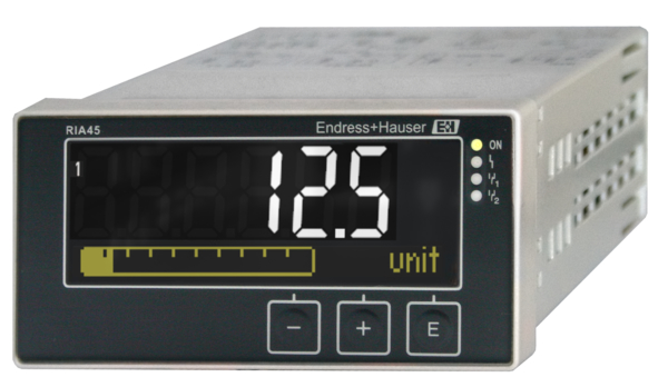 Endress+Hauser RIA45 LCD Process Indicator, 92mm x 45mm