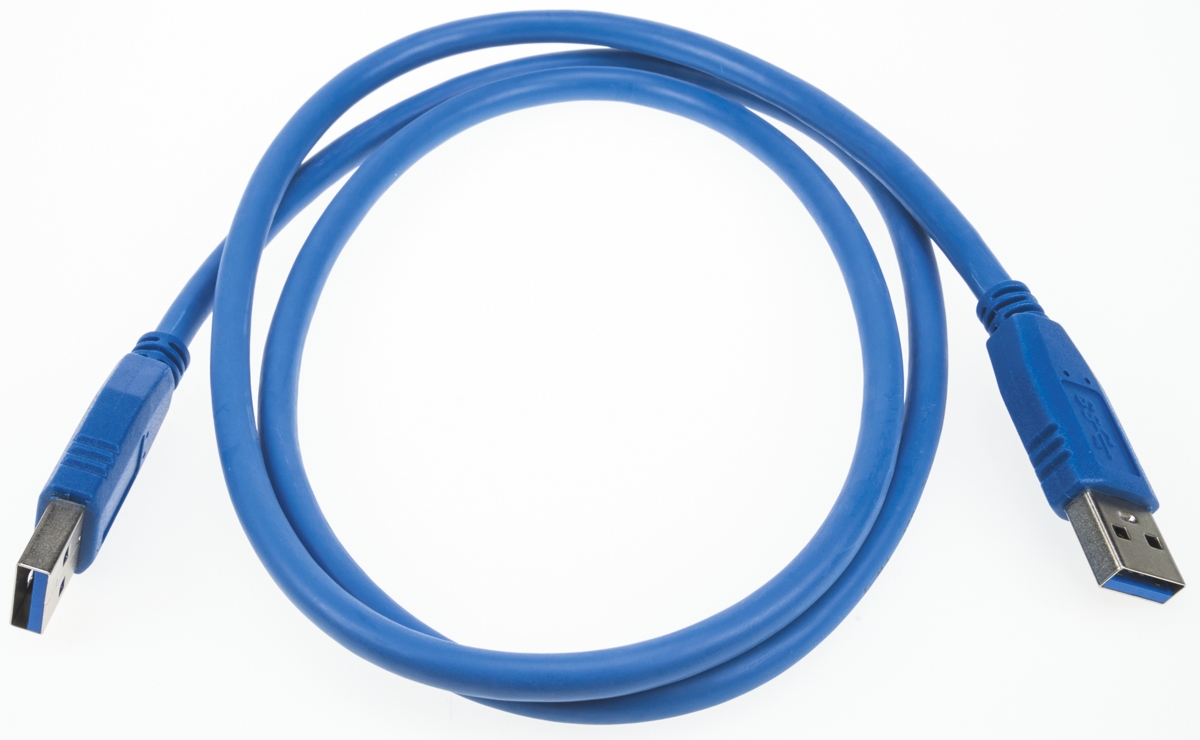 Wurth Elektronik USB 3.0, Male USB A to Male USB A, 1m