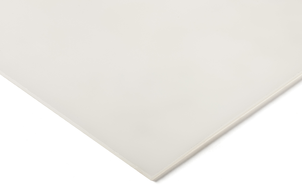 RS PRO White Plastic Sheet, 960mm x 470mm x 8mm