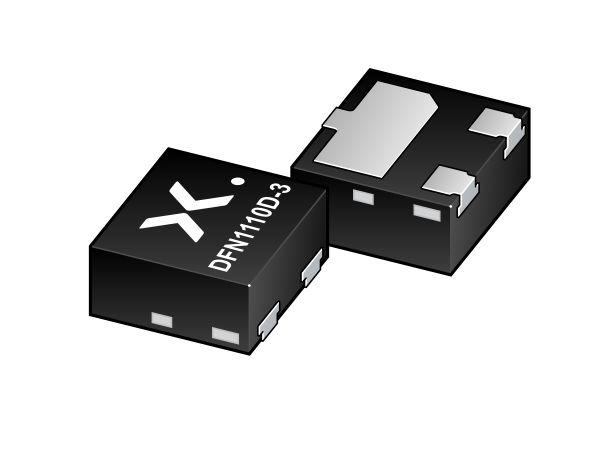 Nexperia PDTA143XQB-QZ 3 PNP Digital Transistor, -100 mA, -50 V DFN1110D-3