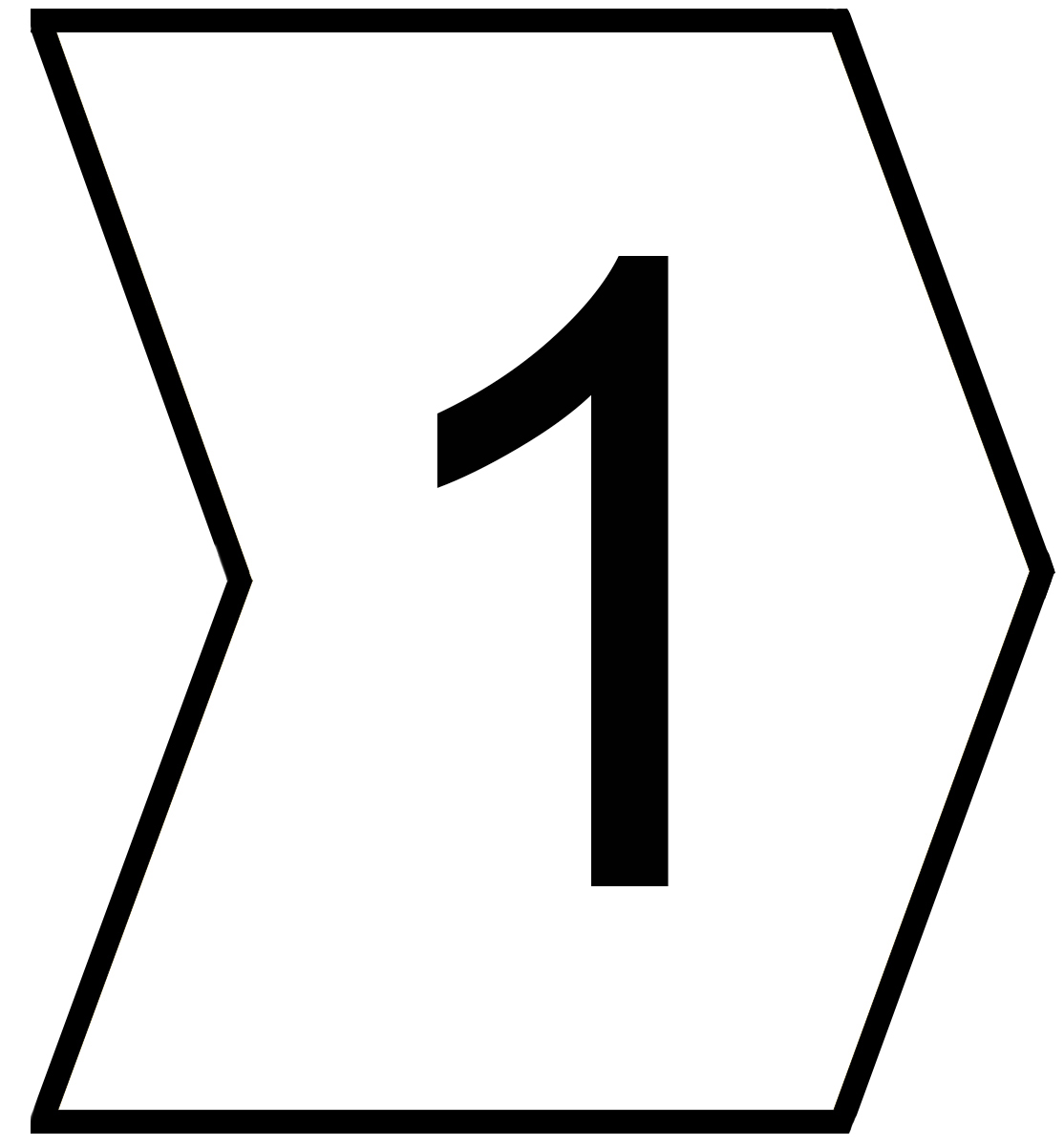 HellermannTyton Helagrip Slide On Cable Markers, Black on White, Pre-printed "1", 1 → 3mm Cable, 901-10527