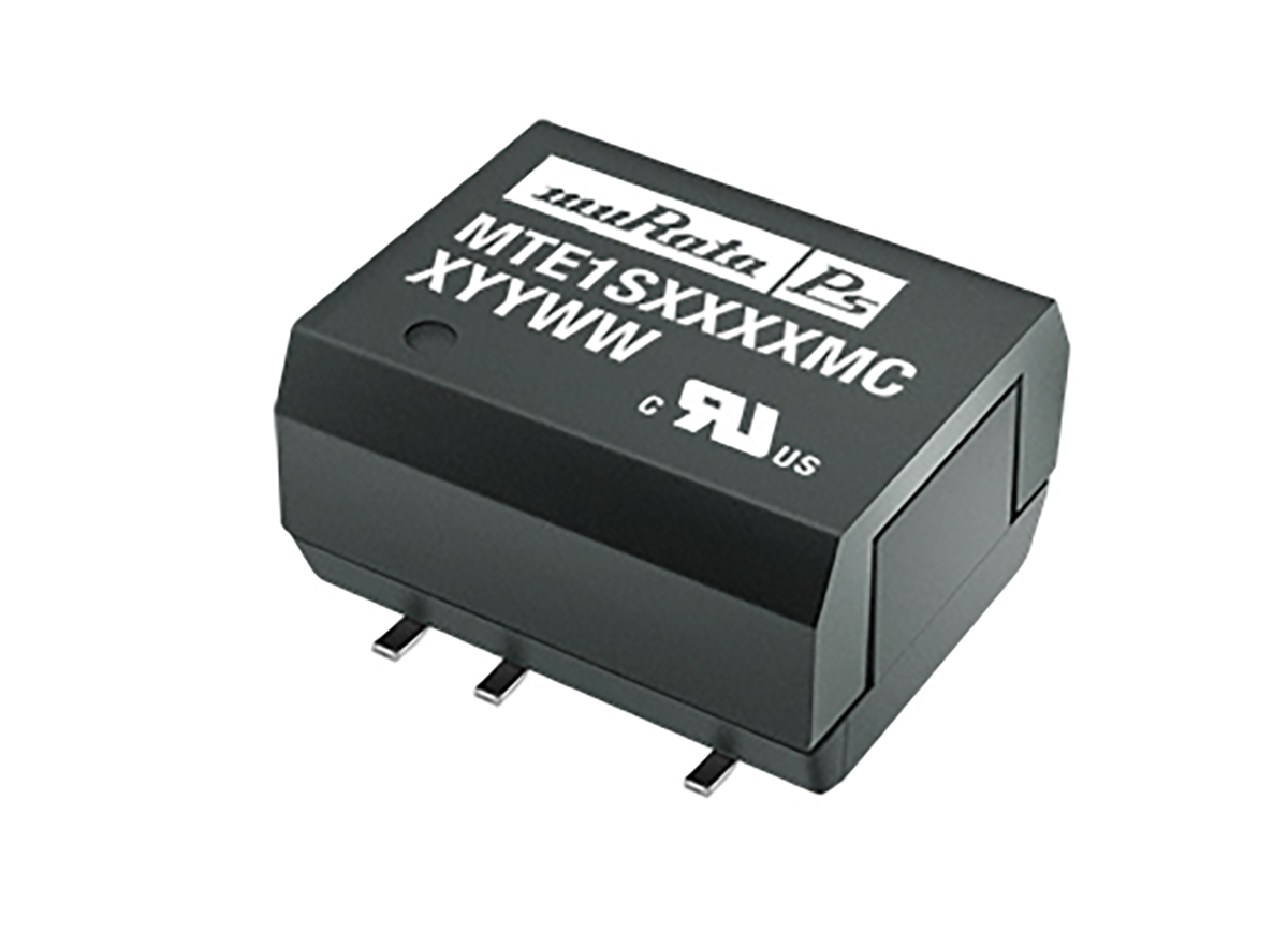 Murata Power Solutions MTE1 DC-DC Converter, 5V dc/ 200mA Output, 21.6 → 26.4 V dc Input, 1W, Surface Mount,