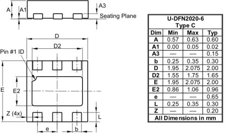 DiodesZetex AP7387-50FDC-7, 1-Channel Low Dropout Voltage, Voltage Regulator, 150 mA, 5 V, UDFN-2020-6