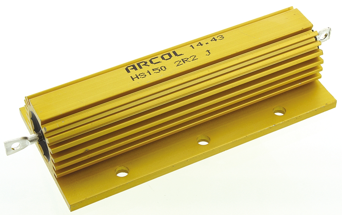 Arcol, 2.2Ω 150W Wire Wound Chassis Mount Resistor HS150 2R2 J ±5%
