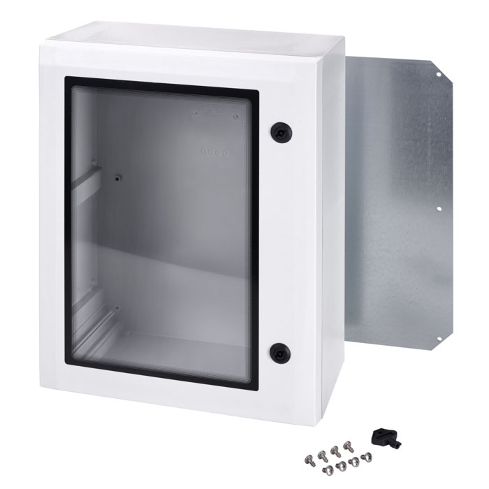 Fibox Polycarbonate Wall Box, IP65, 700 mm x 500 mm x 300mm