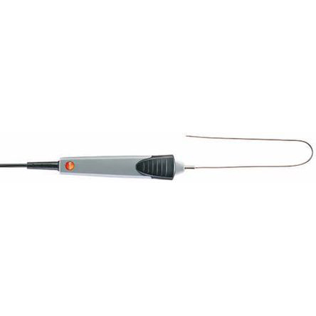 Testo K Immersion Temperature Probe, 300mm Length, 1.5mm Diameter, +1000 °C Max, With SYS Calibration