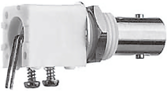 Telegartner, Jack PCB Mount BNC Connector, 50Ω, Through Hole Termination, Right Angle Body