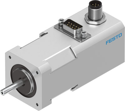 Festo EMMS-ST Series Hybrid Stepper Motor, 0.5Nm Torque, 48 V, 1.8°, 5mm Shaft