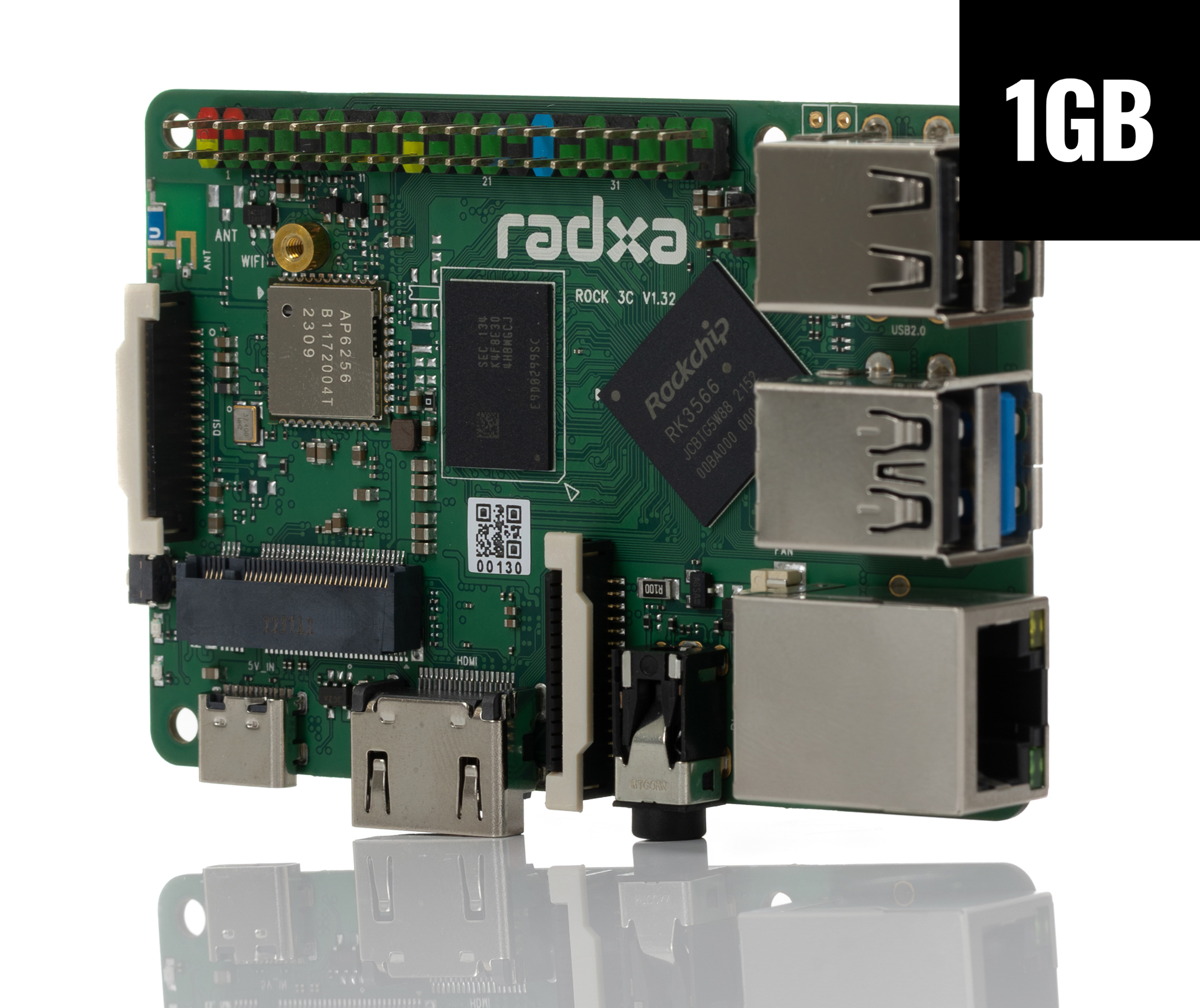 Okdo ROCK 3 Model C 1GB Single Board Computer