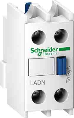 Schneider Electric Auxiliary Contact Block, 2NO, DIN Rail Mount, TeSys LADN