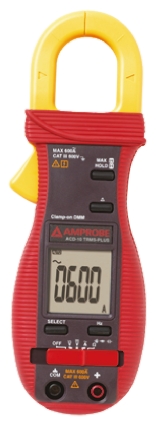 Amprobe ACD-10 PLUS Clamp Meter, Max Current 600A ac CAT III 600V With UKAS Calibration