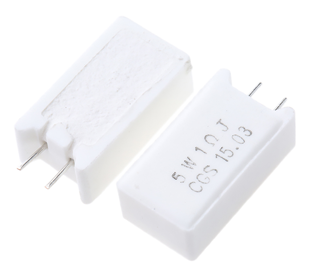 TE Connectivity 1Ω Wire Wound Resistor 5W ±5% SQMW51R0J