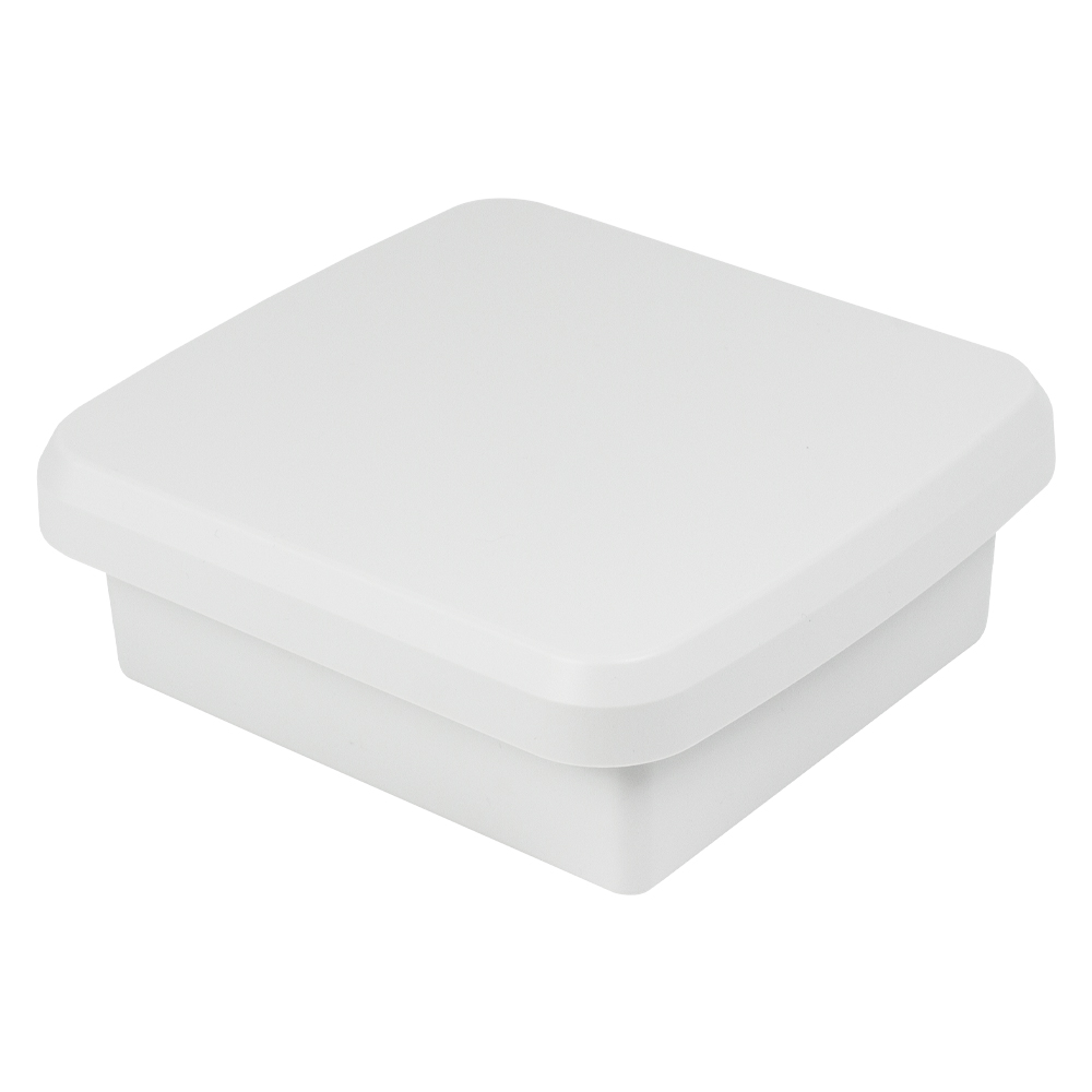CAMDENBOSS 73 Series White ASA General Purpose Enclosure, IP68, White Lid, 150x145x55mm