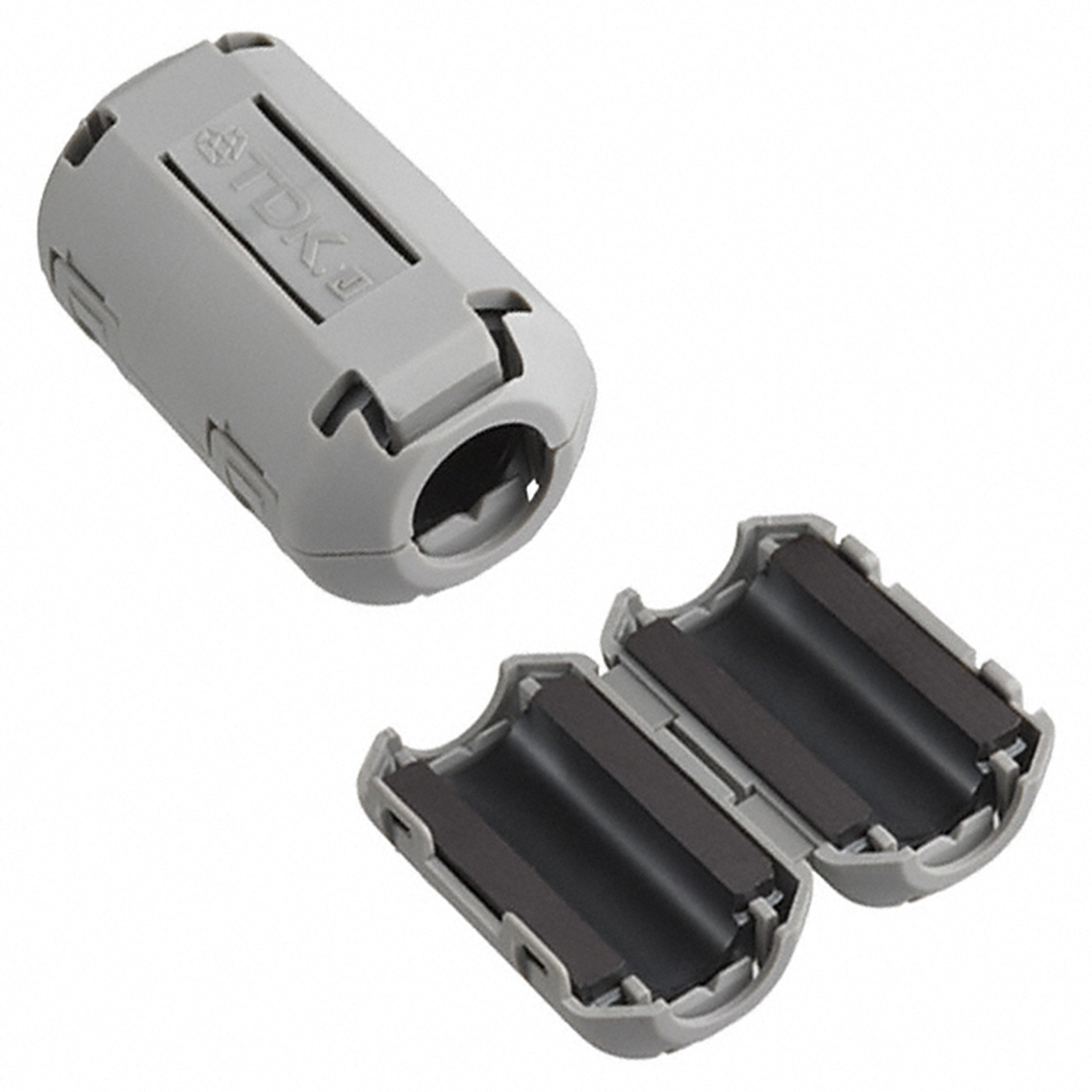TDK Openable Ferrite Sleeve, 28 Dia. x 35mm, For Suppression Components, Apertures: 1, Diameter 13mm