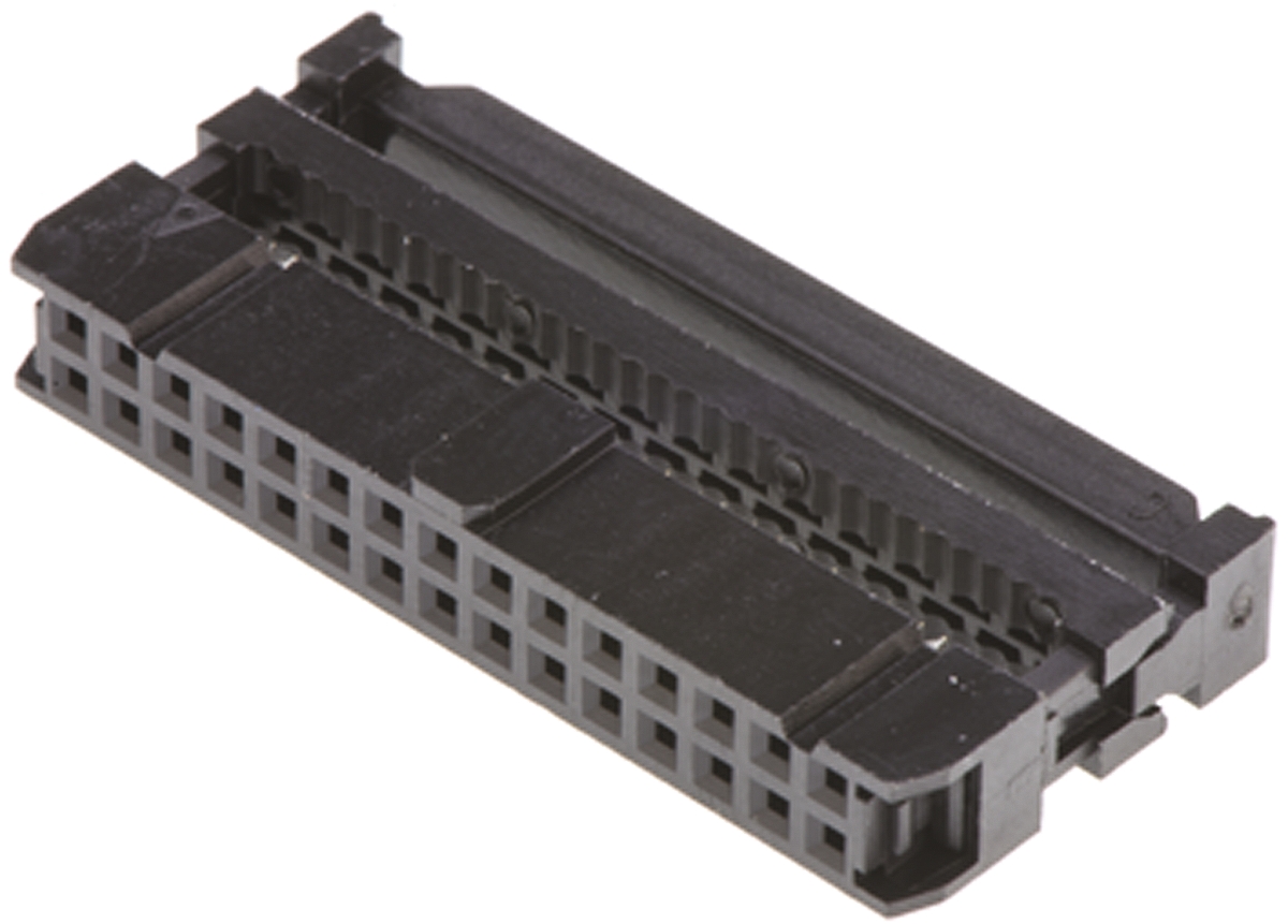 Amphenol Communications Solutions 30-Way IDC Connector Socket for Cable Mount, 2-Row