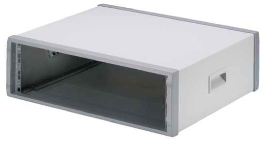 METCASE, 3U, 19-Inch Rack Mount Case, Instrumet Ventilated, 157.26 x 516.25 x 450mm
