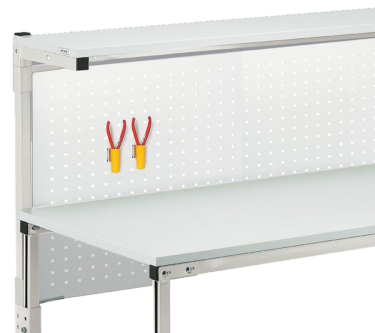 Treston 1415mm Perforated Panel, For Use With TPH715 Work Bench, TPH915 Work Bench, Work Benches