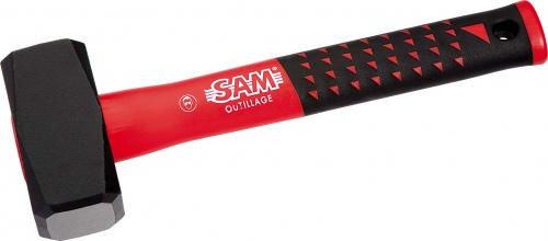 SAM Lump Hammer with Fibreglass Handle, 1.2kg