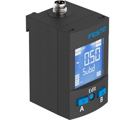 Festo Pressure Sensor, 20 - 30V dc, IP65, IP67 10 bar