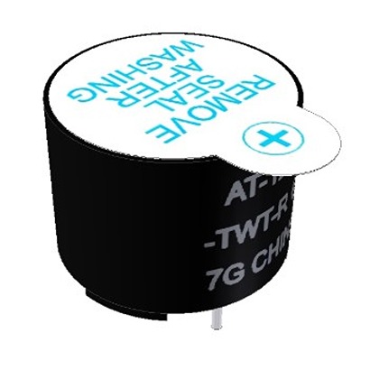 PUI Audio 85dB(A) Through Hole External Magnetic Transducer, 12 x 12 x 9mm, 1V Min, 3V Max