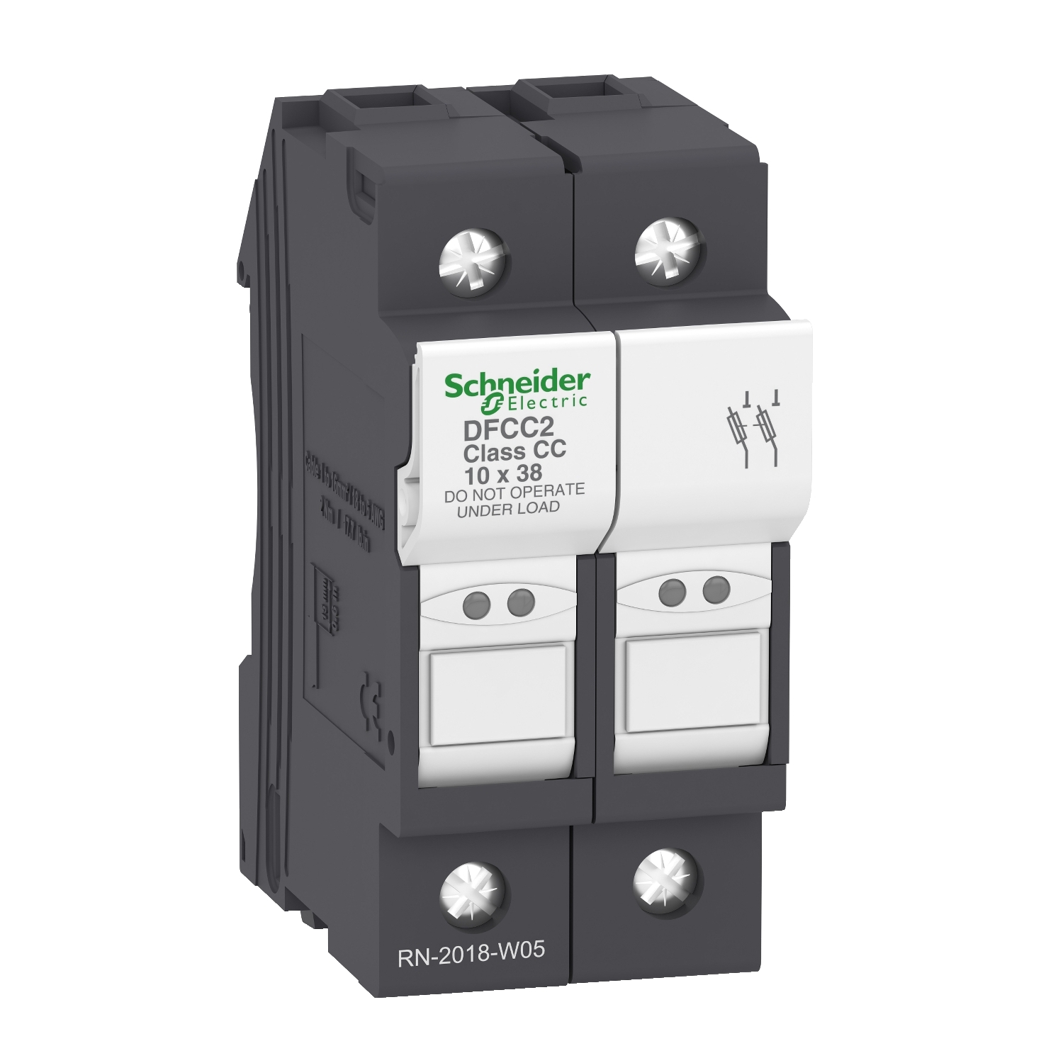30A Fuse Holder, 2P, 6kV ac