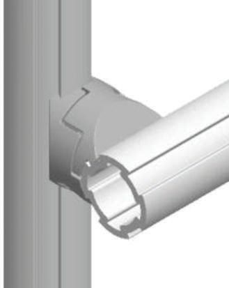 Bosch Rexroth M6 Cross Connector, Connecting Component, Strut Profile 28 mm, Groove Size D28mm