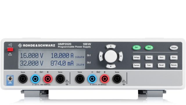Rohde & Schwarz HMP Series Digital Bench Power Supply, 0 → 32V, 5A, 10A , 2-Output, 188W