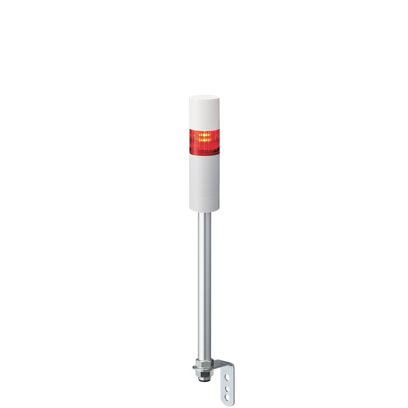Patlite LR5 Series Red Buzzer Signal Tower, 1 Lights, 24 V dc, Pole Mount