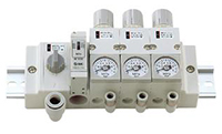SMC Pneumatic Regulator - 0.05MPa to 0.7MPa, 1MPa max. input