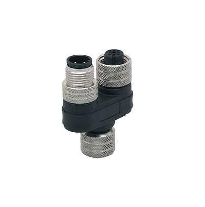 ifm electronic E1 Series Adapter, M12, 4 way, 4 port
