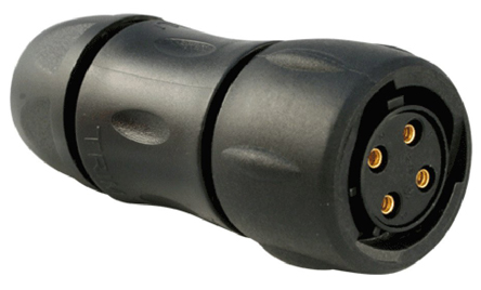 Souriau Sunbank by Eaton Circular Connector, 4 Contacts, Cable, Standard Connector, Plug, Female, IP68, IP69K, UTS