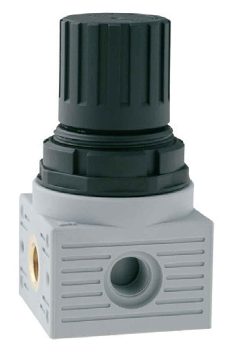 RS PRO G 1/4 Regulator - 0bar to 12bar, 1/4in, 15bar max. input