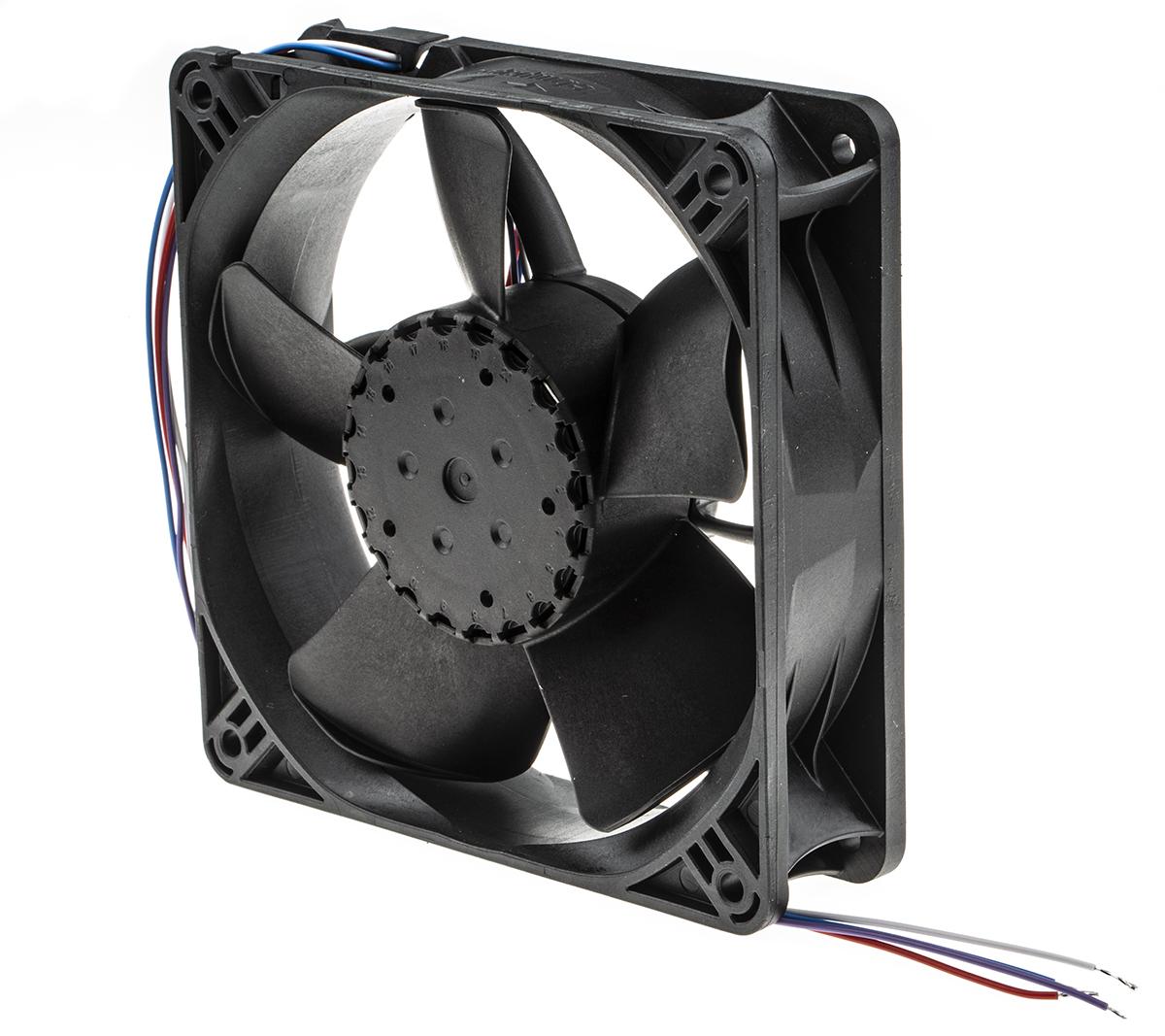 ebm-papst 4300 N - S-Panther Series Axial Fan, 24 V dc, DC Operation, 187m³/h, 4W, 119 x 119 x 32mm