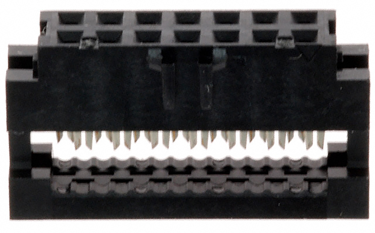 Amphenol Communications Solutions 14-Way IDC Connector Socket for Cable Mount, 2-Row