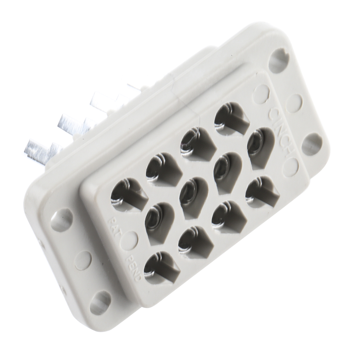 Cinch Automotive Connector Socket Green Panel Mount 12 Way JA778490000E000