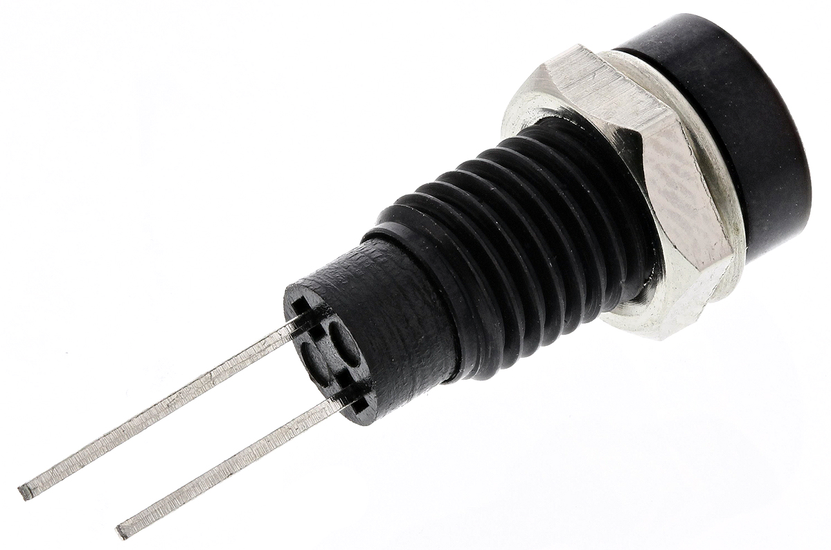Bulgin Red Panel Mount Indicator, 2V, 6.1mm Mounting Hole Size, Lead Wires Termination