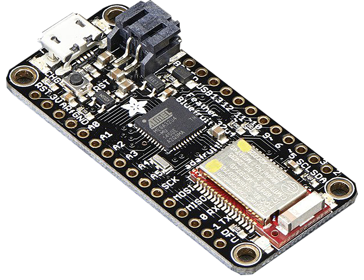 ADAFRUIT Feather 32u4 Bluefruit LE MCU Development Board 2829