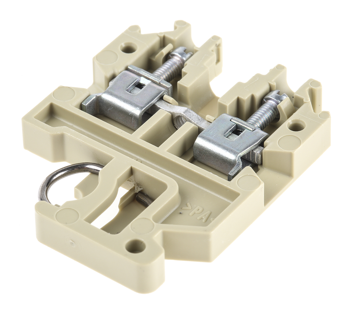 Weidmuller 0215560000 SAK Series Beige, 2.5mm², Single-Level, Screw Termination
